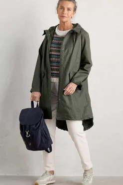 Coats & Jackets<Seasalt Cornwall Seafaring Waterproof Coat Trellis