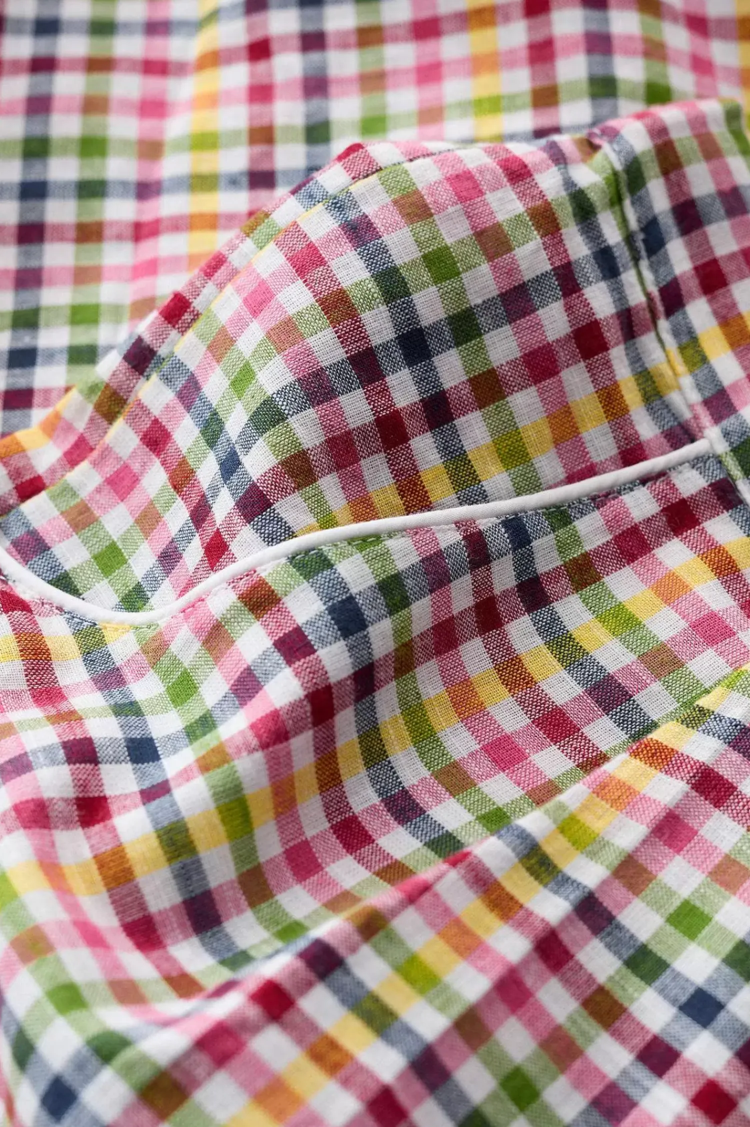 Nightwear<Seasalt Cornwall Senara Checked Summer Pyjamas Quartz Mini Pebble Multi