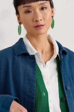 Jewellery<Seasalt Cornwall Stratton Drop Earrings Copse Mix