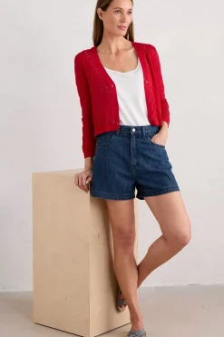 Knitwear<Seasalt Cornwall Sweet Day Cotton Cardigan Rudder
