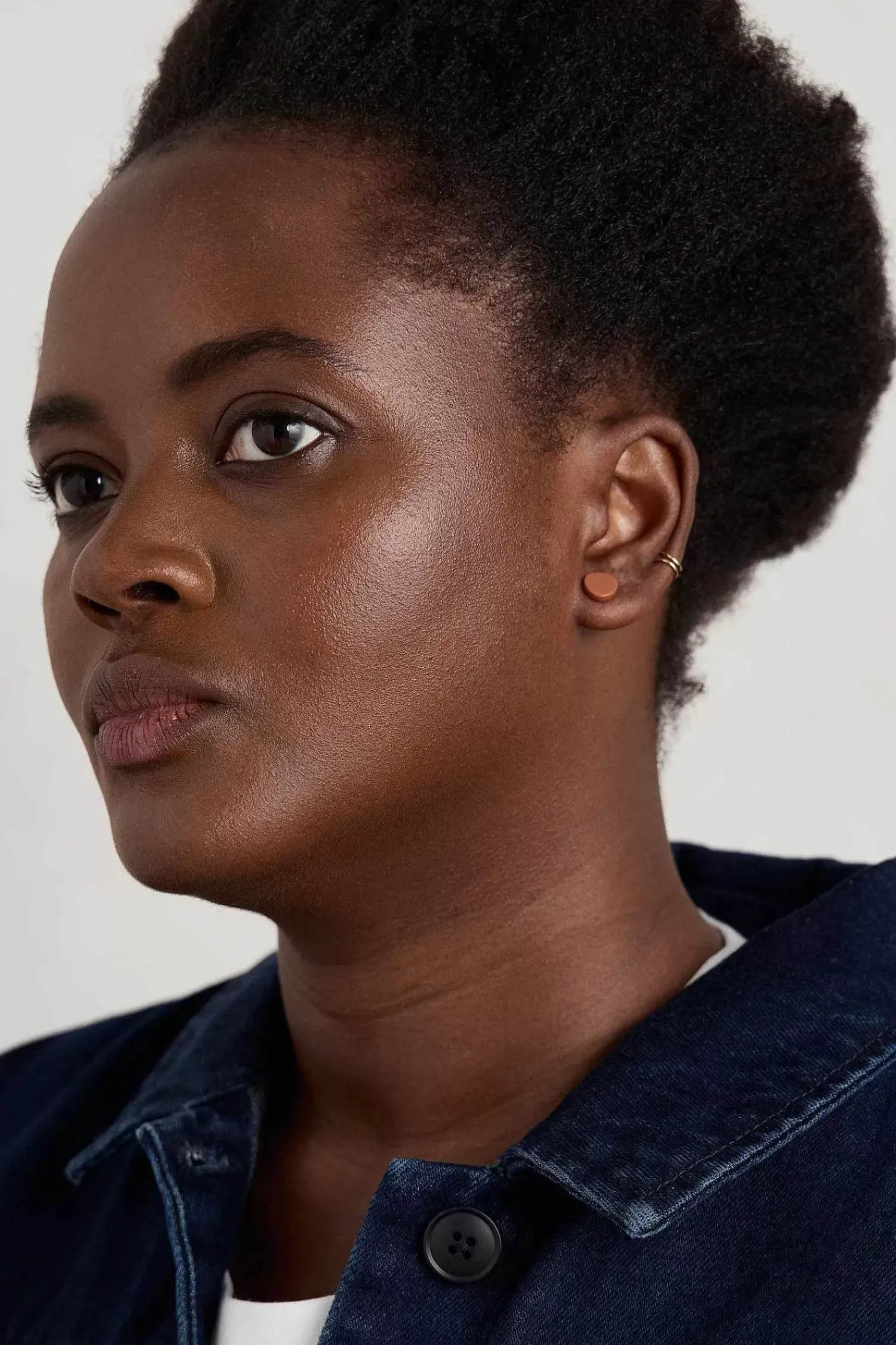 Jewellery<Seasalt Cornwall Talland Smooth Stud Earrings Papaya