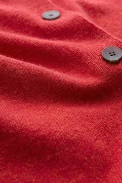 Knitwear<Seasalt Cornwall Tern Tide Cardigan Tomato