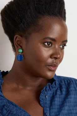 Jewellery<Seasalt Cornwall Torch Lily Drop Earrings Island Mix