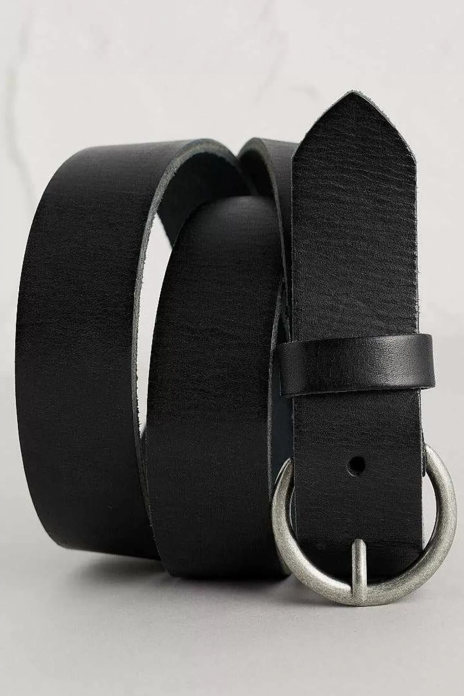Belts<Seasalt Cornwall Townshend Leather Belt Black