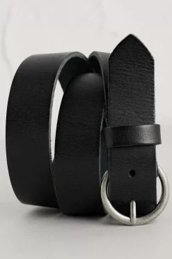 Belts<Seasalt Cornwall Townshend Leather Belt Black