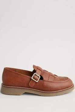 Shoes<Seasalt Cornwall Tresmeer Leather Shoes Rich Tan