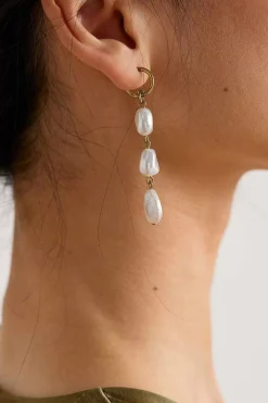 Jewellery<Seasalt Cornwall Valency Freshwater Pearl Drop Earrings Arthek Mix