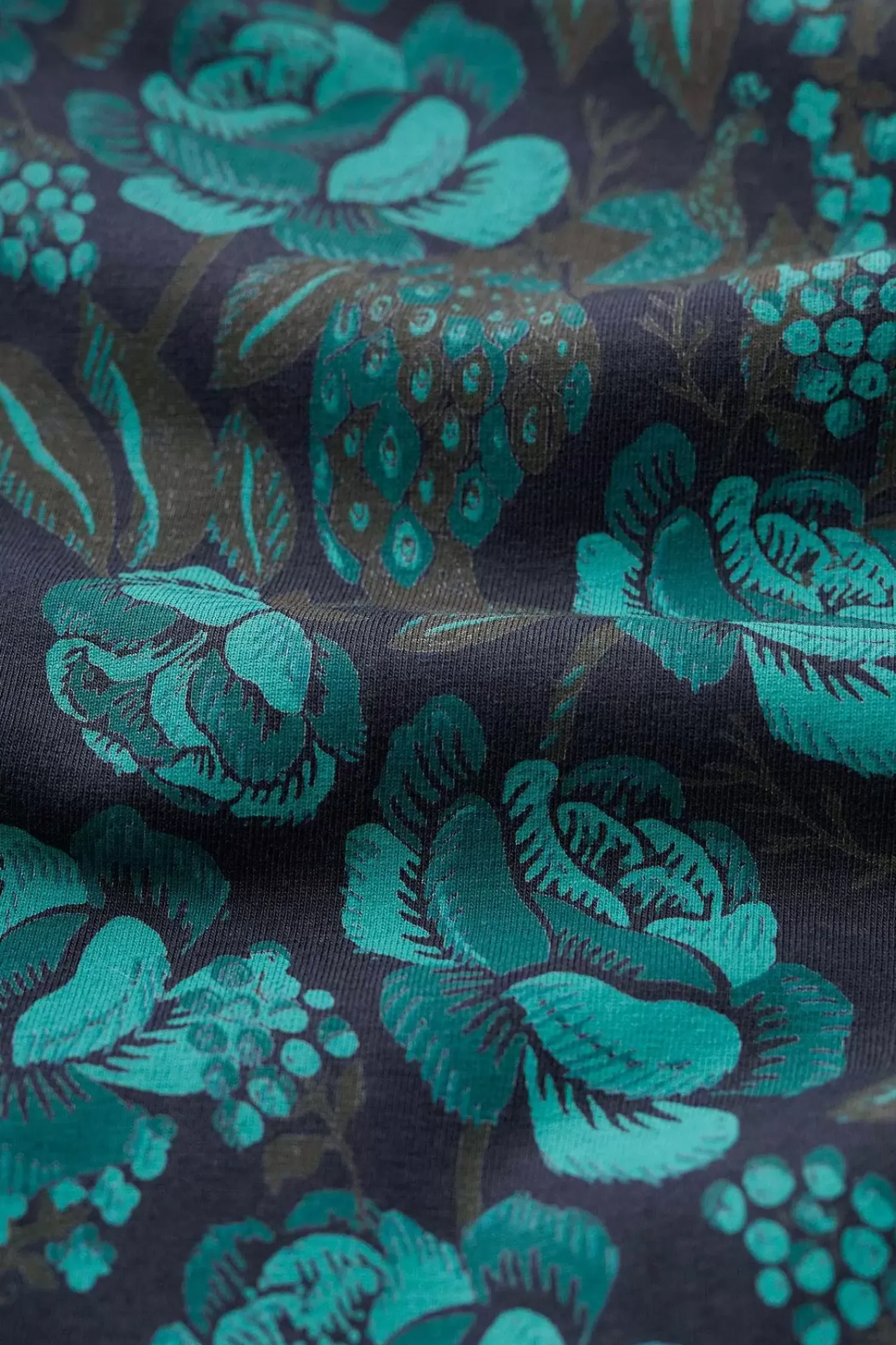 Dresses<Seasalt Cornwall Veronica Midi Dress (Gots) Tapestry Bloom Loch