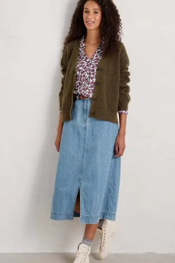 Tops<Seasalt Cornwall Wavecrest Jersey Shirt (Gots) Field Flower Chalk