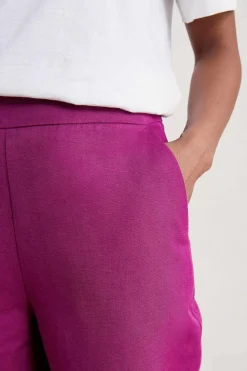 Trousers & Shorts<Seasalt Cornwall Westlin Straight Leg Suit Trousers Cassis