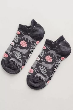 Socks & Tights<Seasalt Cornwall Women's Arty Trainer Socks Reed Whistle Aran