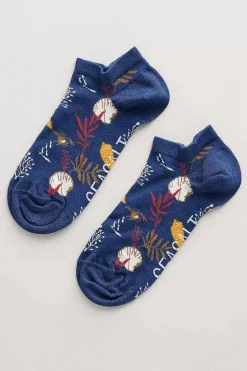Socks & Tights<Seasalt Cornwall Women's Arty Trainer Socks Reed Whistle Aran