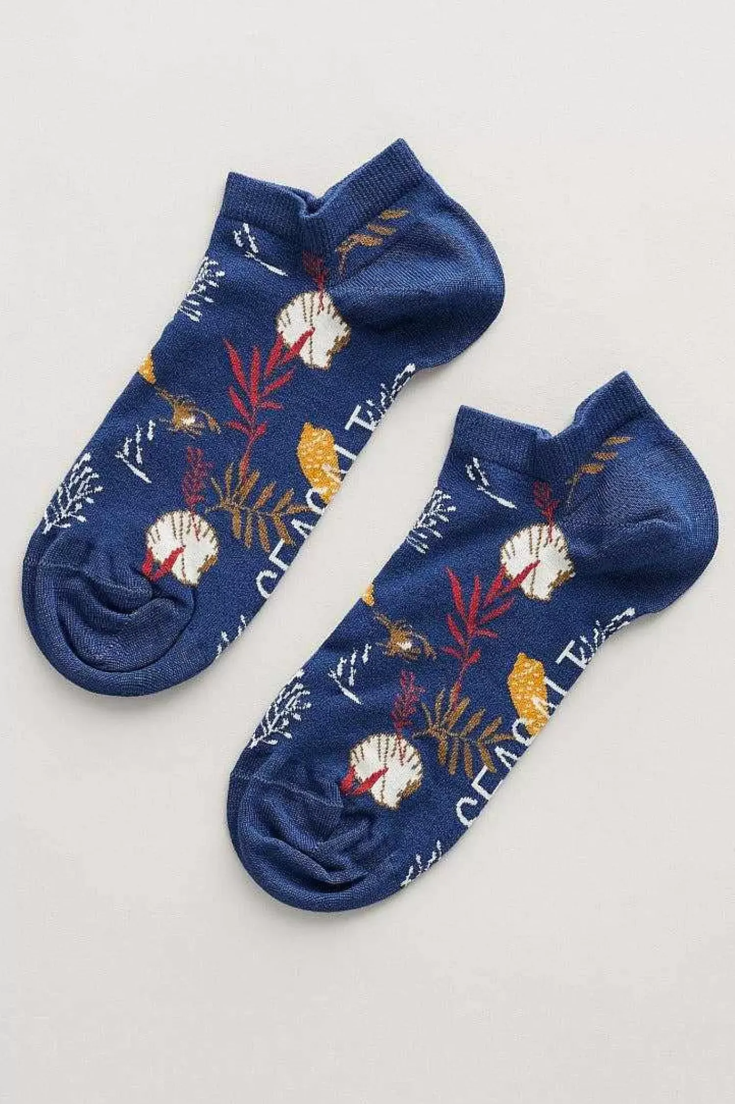 Socks & Tights<Seasalt Cornwall Women's Arty Trainer Socks Reed Whistle Aran