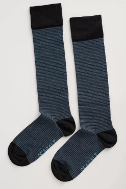 Socks & Tights<Seasalt Cornwall Women's High Mast Long Socks Ropers Onyx