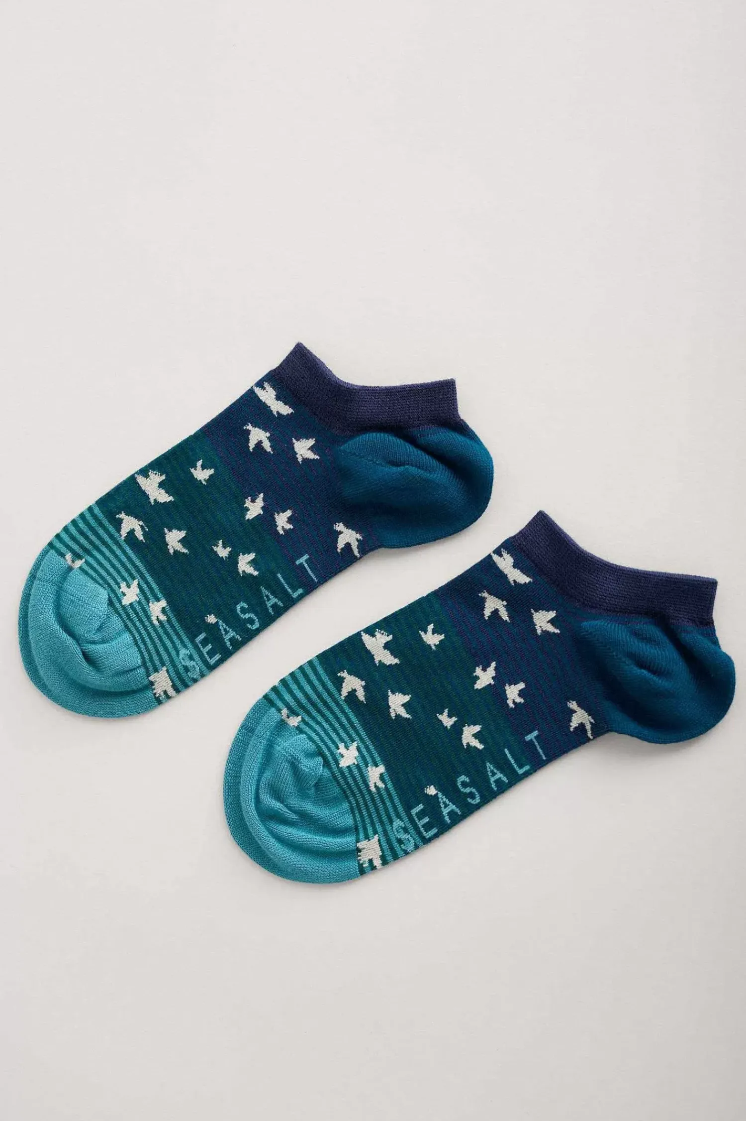 Socks & Tights<Seasalt Cornwall Women's Sailor Trainer Sock Starling Scatter Maritime